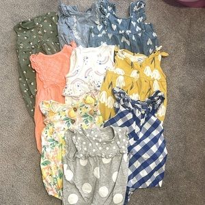 Romper Bundle (9 rompers)